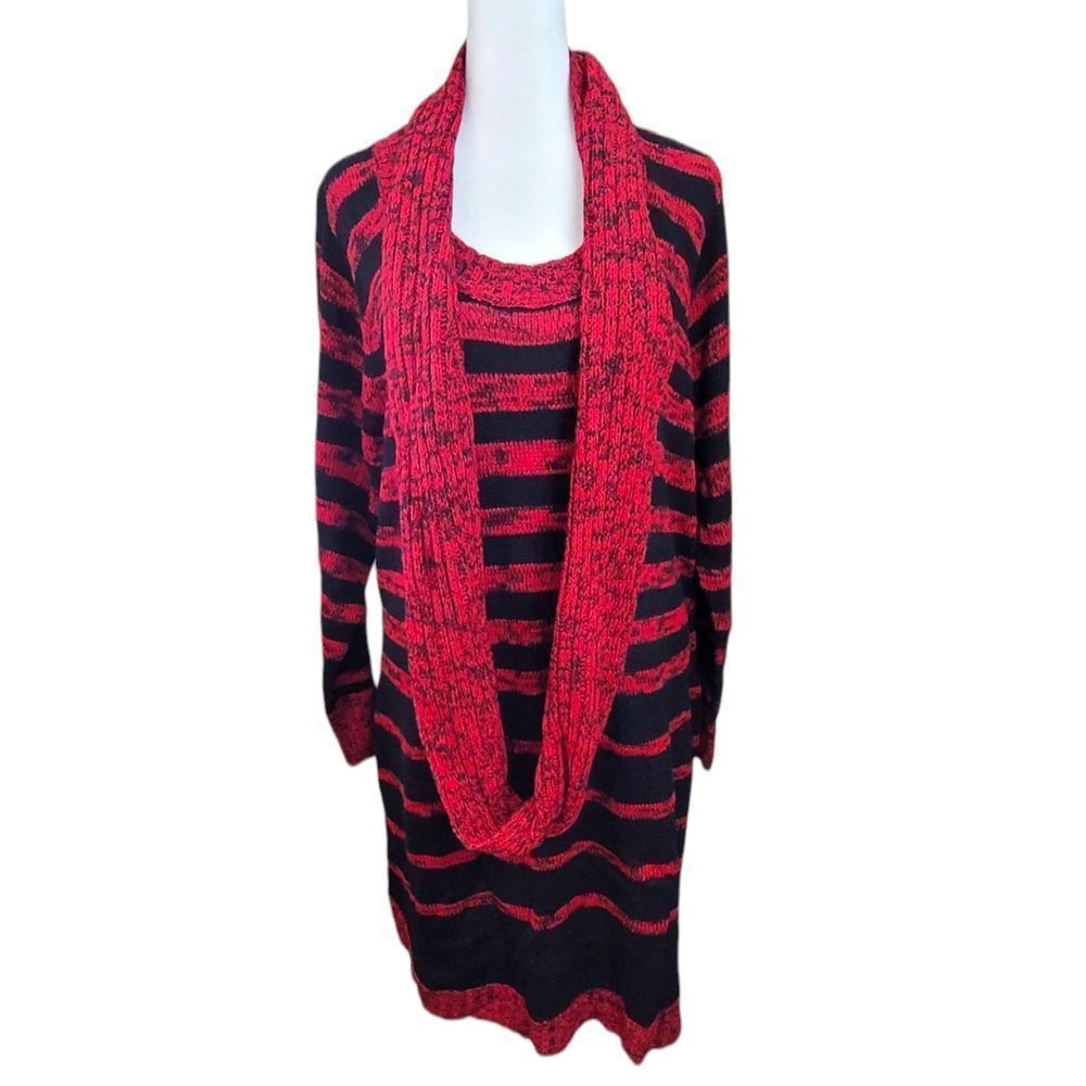Striped Sweater Dress Plus Size